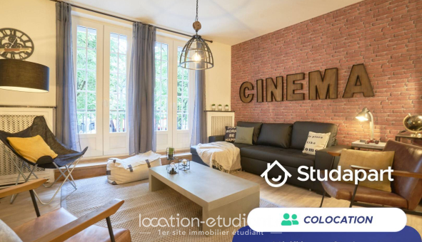 Colocation étudiante Studio &agrave; Reims (51100)