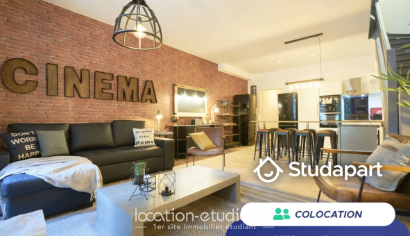 Colocation étudiante Studio &agrave; Reims (51100)