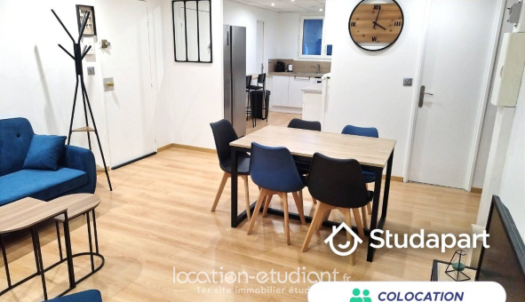 Colocation étudiante Studio &agrave; Reims (51100)