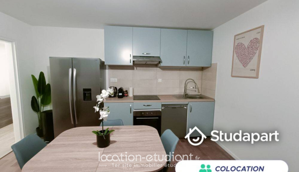 Colocation étudiante Studio &agrave; Reims (51100)