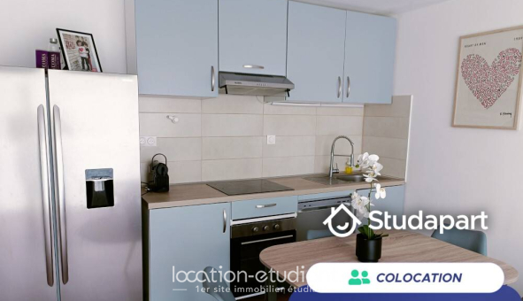 Colocation étudiante Studio &agrave; Reims (51100)