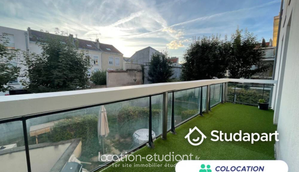 Colocation étudiante Studio &agrave; Reims (51100)
