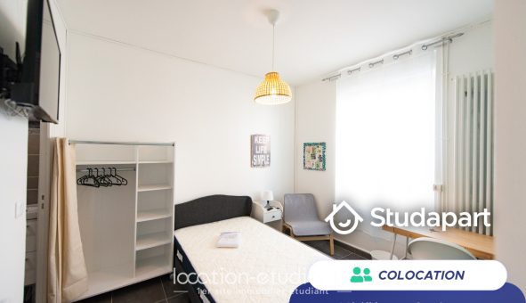 Colocation étudiante Studio &agrave; Reims (51100)