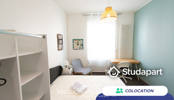Colocation étudiante Studio &agrave; Reims (51100)