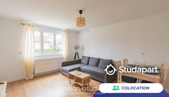Colocation étudiante Studio &agrave; Reims (51100)