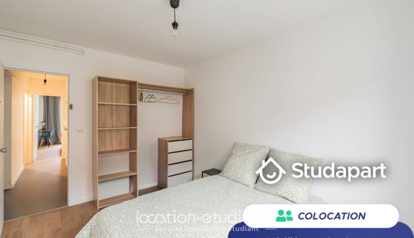 Colocation étudiante Studio &agrave; Reims (51100)