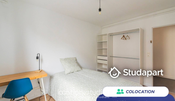 Colocation étudiante Studio &agrave; Reims (51100)