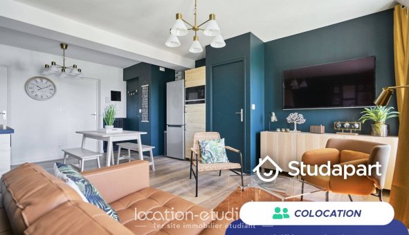 Colocation étudiante T4 &agrave; Reims (51100)