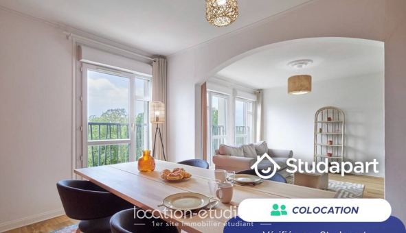 Colocation étudiante Studio &agrave; Reims (51100)