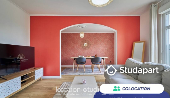 Colocation étudiante Studio &agrave; Reims (51100)