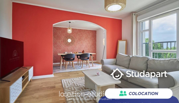 Colocation étudiante Studio &agrave; Reims (51100)