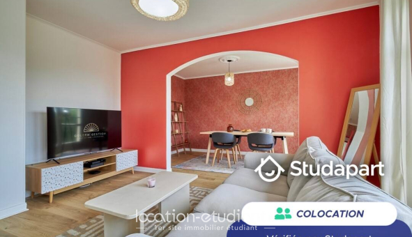 Colocation étudiante Studio &agrave; Reims (51100)