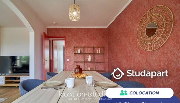 Colocation étudiante Studio &agrave; Reims (51100)
