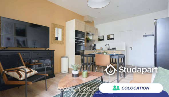 Colocation étudiante Studio &agrave; Reims (51100)