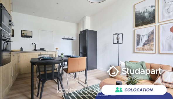 Colocation étudiante Studio &agrave; Reims (51100)