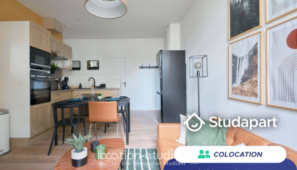 Colocation étudiante Studio &agrave; Reims (51100)