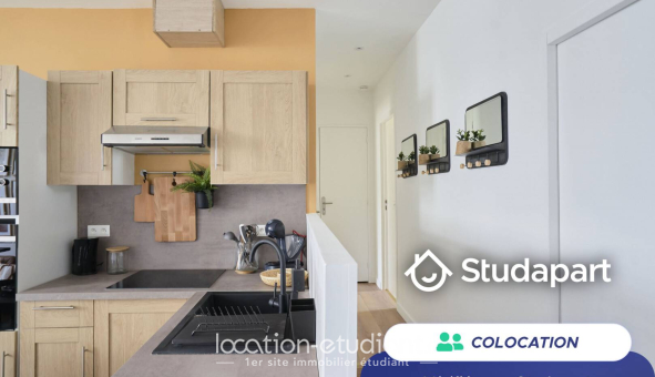 Colocation étudiante Studio &agrave; Reims (51100)