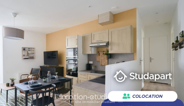 Colocation étudiante Studio &agrave; Reims (51100)
