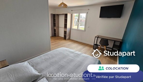 Colocation étudiante Studio &agrave; Reims (51100)