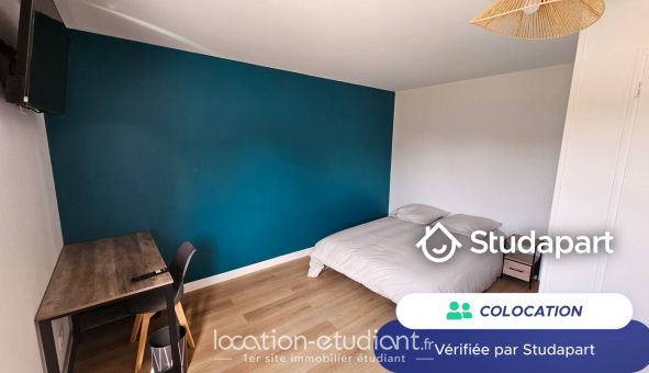 Colocation étudiante Studio &agrave; Reims (51100)