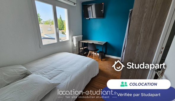 Colocation étudiante Studio &agrave; Reims (51100)
