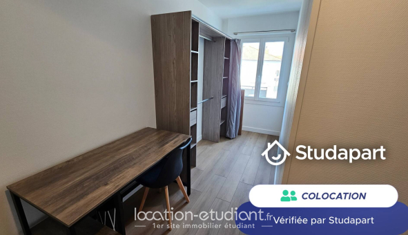 Colocation étudiante Studio &agrave; Reims (51100)
