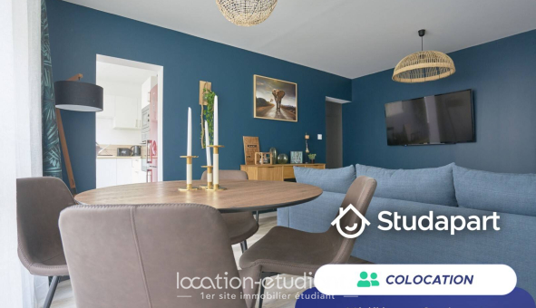 Colocation étudiante T4 &agrave; Reims (51100)