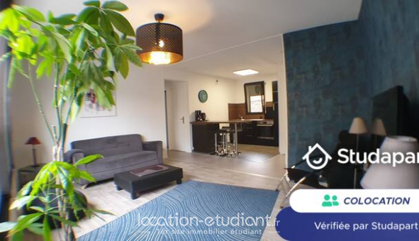 Colocation étudiante T2 &agrave; Reims (51100)
