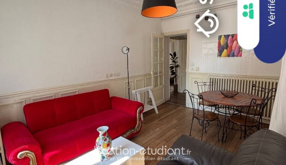Colocation étudiante Studio &agrave; Reims (51100)