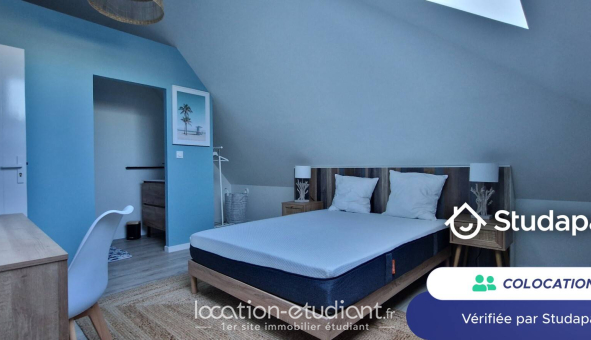 Colocation étudiante Studio &agrave; Reims (51100)
