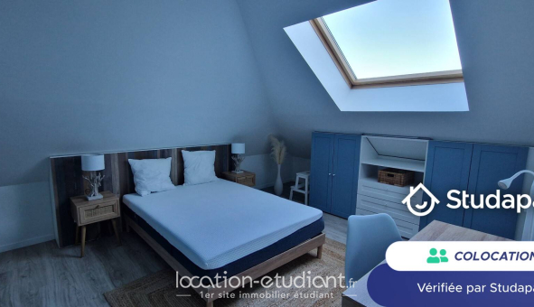 Colocation étudiante Studio &agrave; Reims (51100)