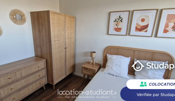 Colocation étudiante Studio &agrave; Reims (51100)