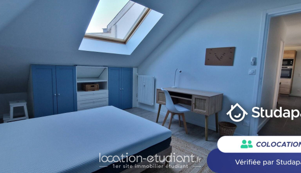 Colocation étudiante Studio &agrave; Reims (51100)
