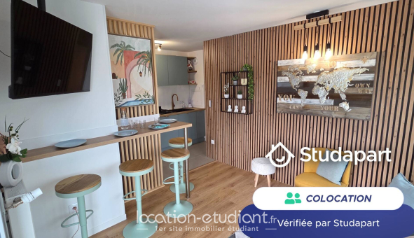 Colocation étudiante Studio &agrave; Reims (51100)