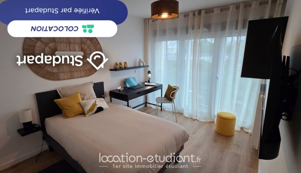 Colocation étudiante Studio &agrave; Reims (51100)