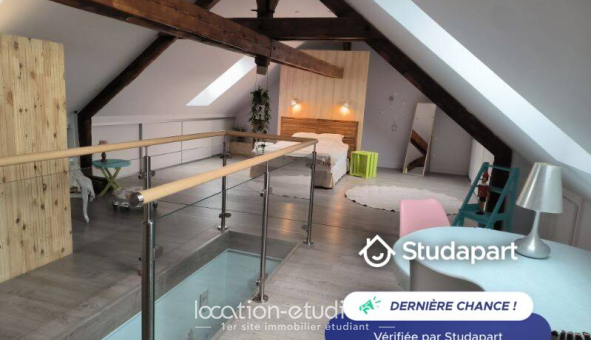 Colocation étudiante Studio &agrave; Reims (51100)