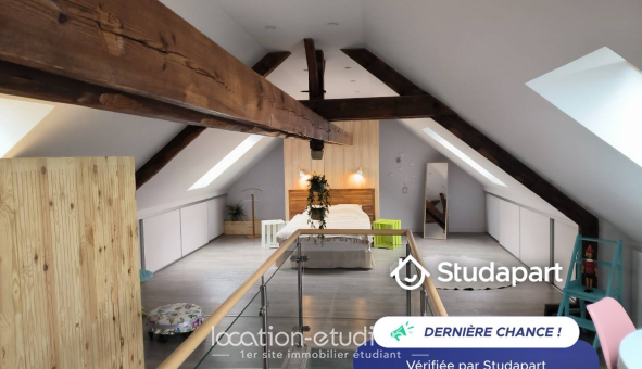 Colocation étudiante Studio &agrave; Reims (51100)