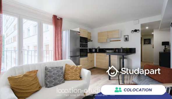 Colocation étudiante T4 &agrave; Reims (51100)