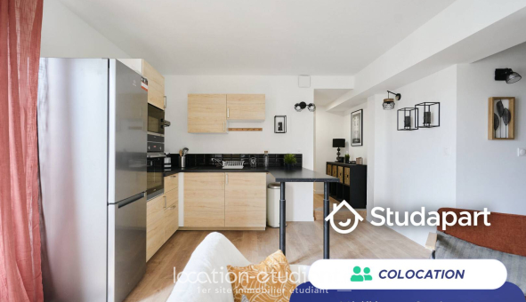 Colocation étudiante T4 &agrave; Reims (51100)