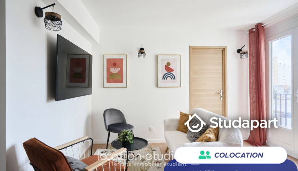 Colocation étudiante T4 &agrave; Reims (51100)