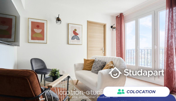 Colocation étudiante T4 &agrave; Reims (51100)