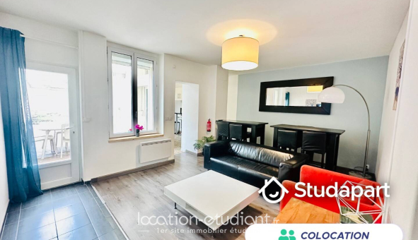 Colocation étudiante Studio &agrave; Reims (51100)