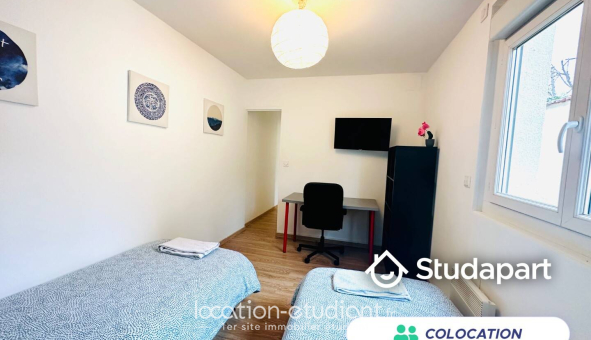 Colocation étudiante Studio &agrave; Reims (51100)