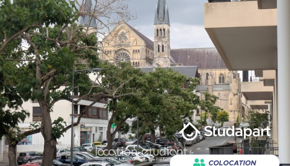 Colocation étudiante Studio &agrave; Reims (51100)