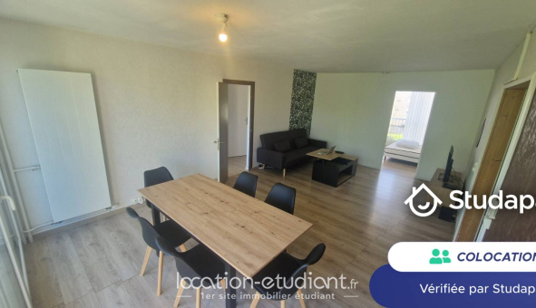 Colocation étudiante Studio &agrave; Reims (51100)