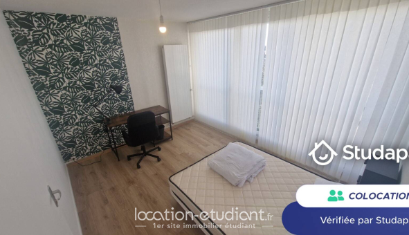 Colocation étudiante Studio &agrave; Reims (51100)