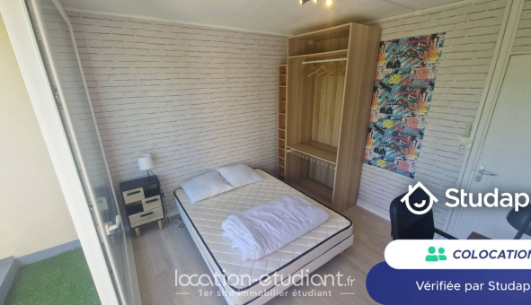 Colocation étudiante Studio &agrave; Reims (51100)