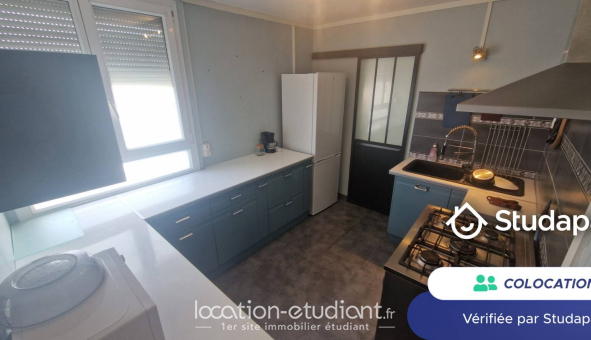 Colocation étudiante Studio &agrave; Reims (51100)