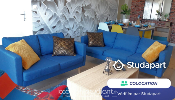 Colocation étudiante Studio &agrave; Reims (51100)