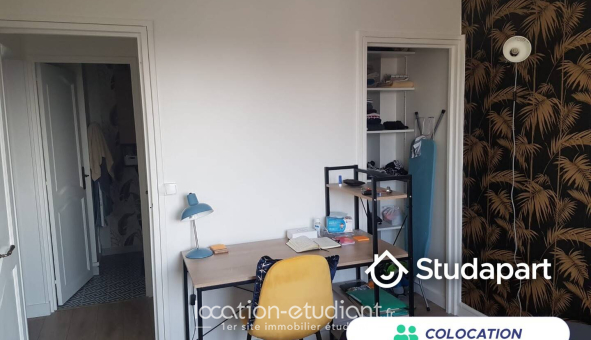Colocation étudiante Studio &agrave; Reims (51100)